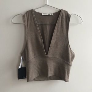 Aritzia Valeria Crop Top NWT